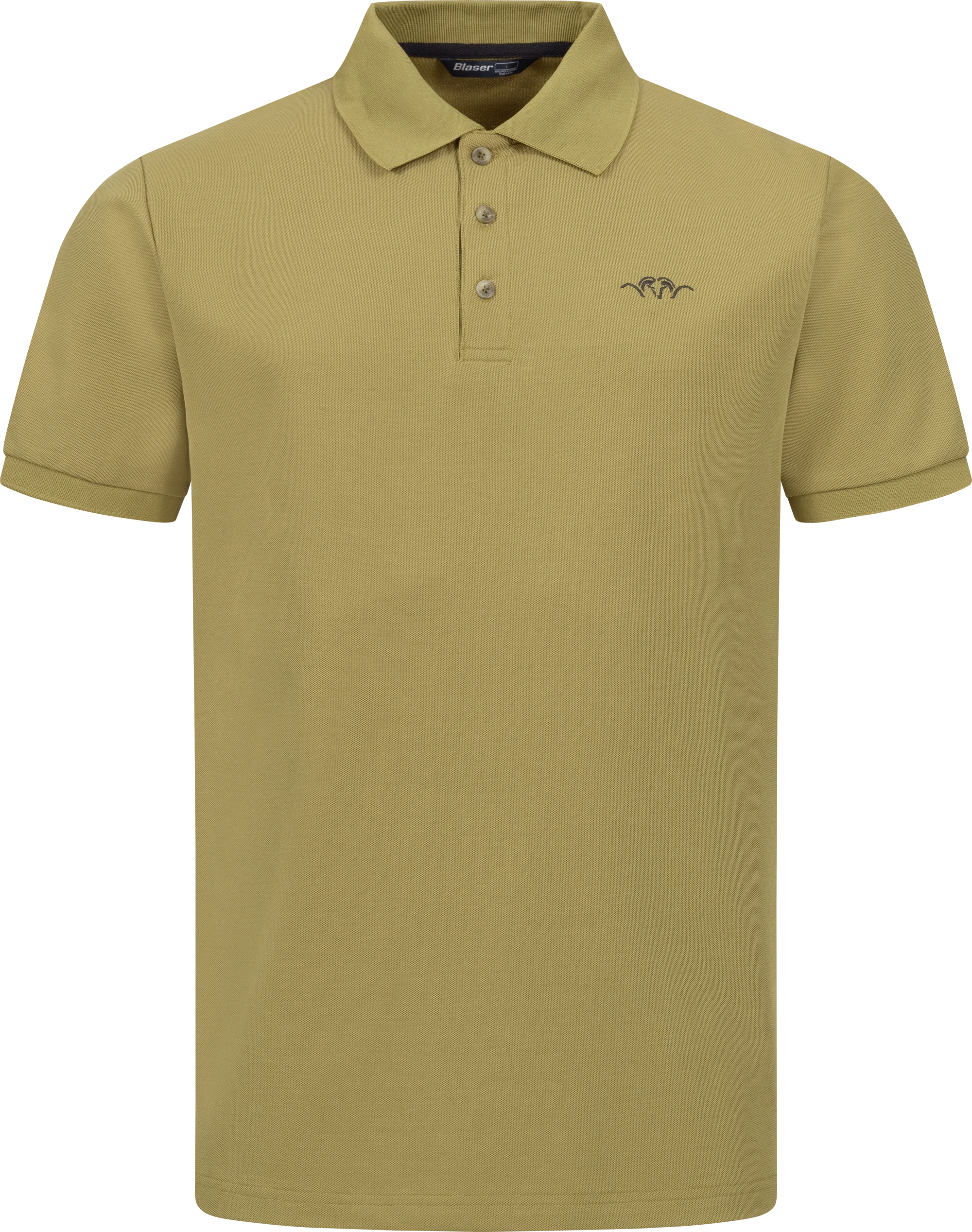Blaser Solid galléros póló - matt gold