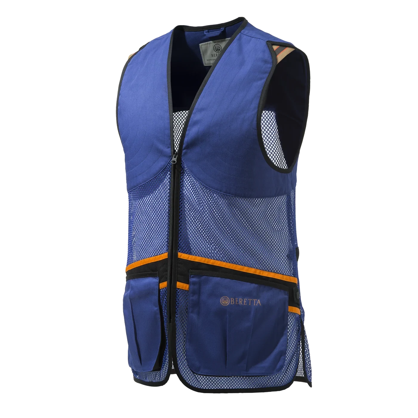 Beretta Full Mesh lövész mellény Blue kék elölnézet