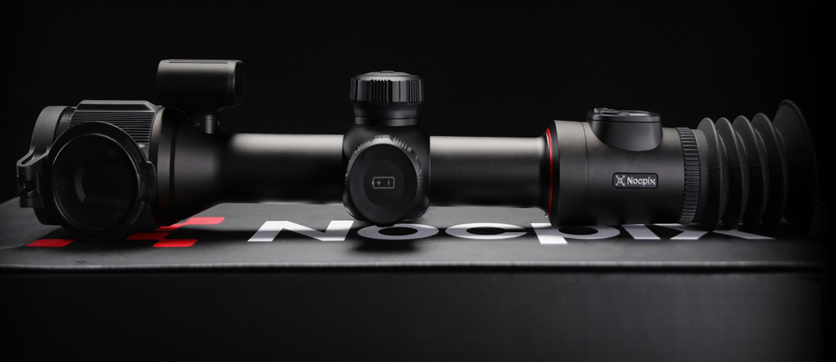Nocpix Bolt H50R hőkamera céltávcső prémium oldalnézetben