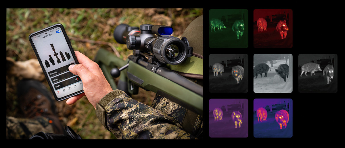 Nocpix Bolt H50R színpaletták és mobilalkalmazás