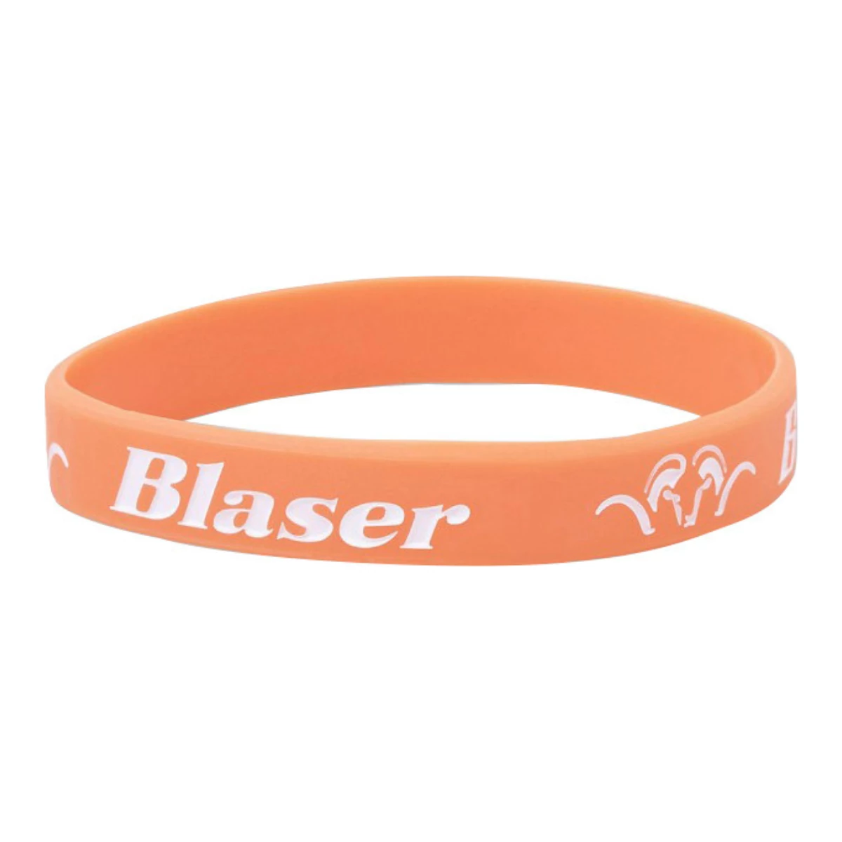 Blaser szilikon karkötő narancs Blaser és Argali logóval