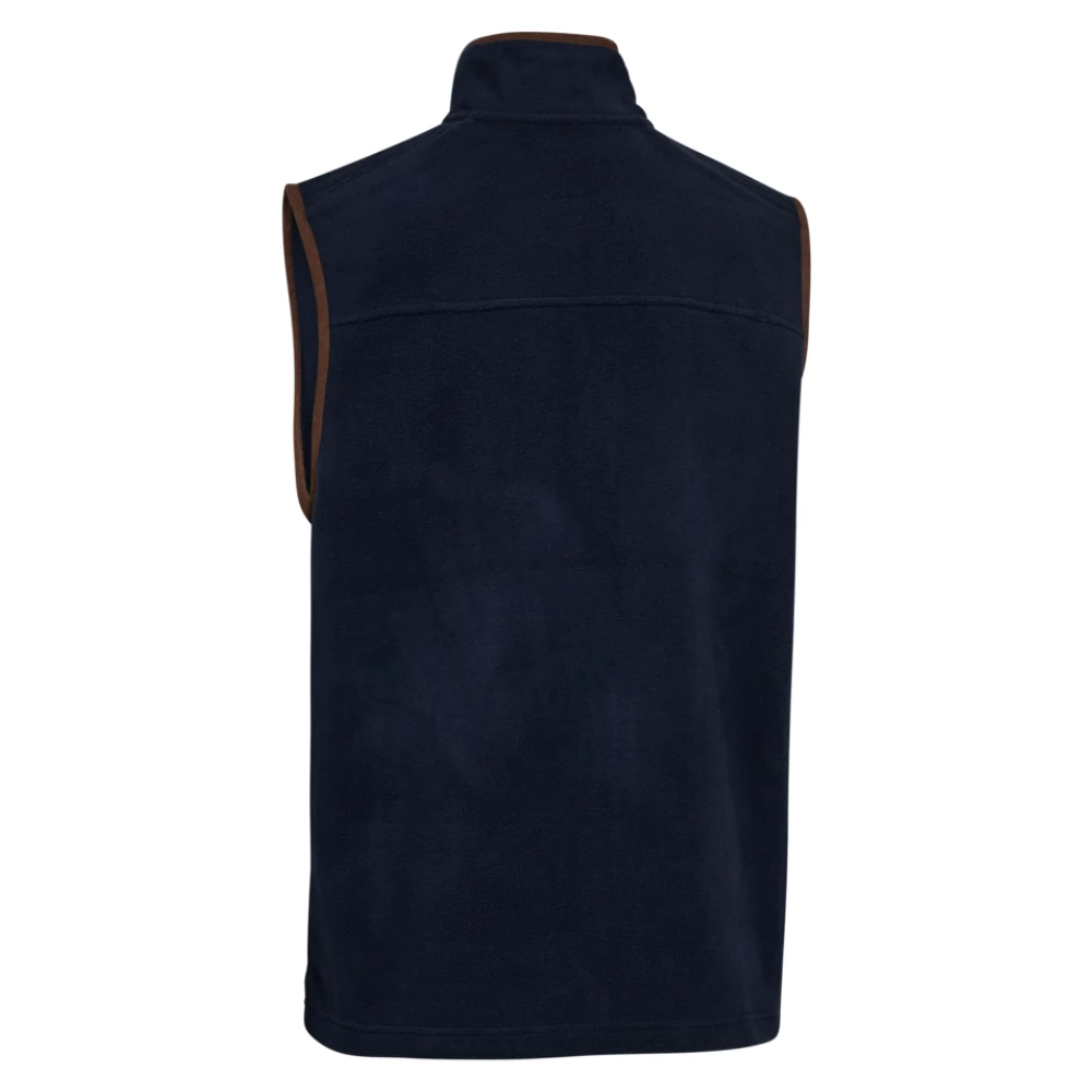 Deerhunter Cumbria fleece polár mellény dark blue hátulnézetben