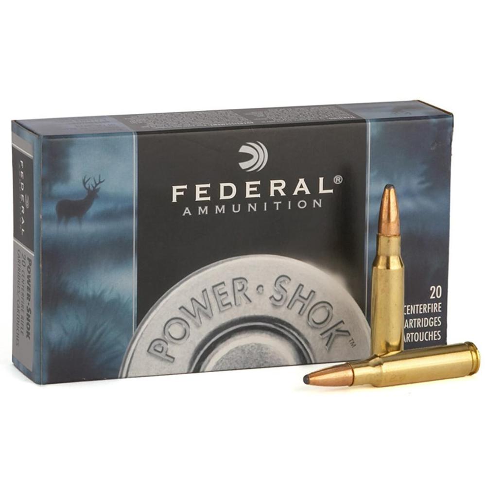 223Rem JSP 55gr Federal JacketedSoftPoint Power-Shok