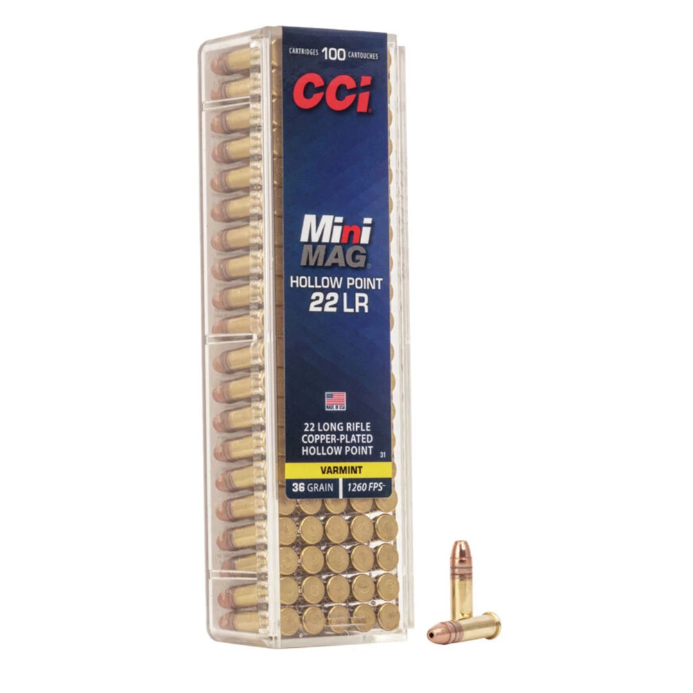 CCI - 22 HOLLOW POINT - 36 gr