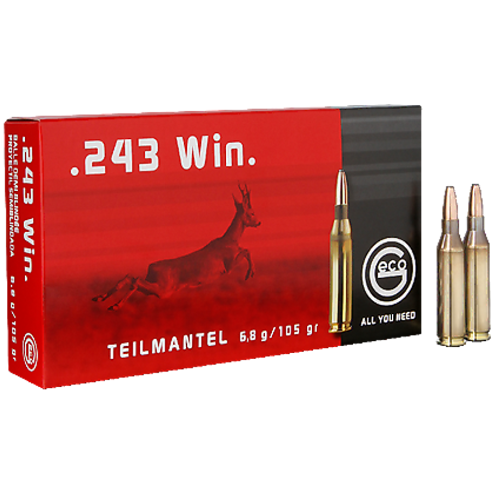 Geco .243 Win. 6,8g Teilmantel