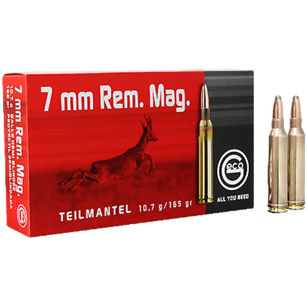 Geco 7mm Rem. Mag. 10,7g Teilmantel