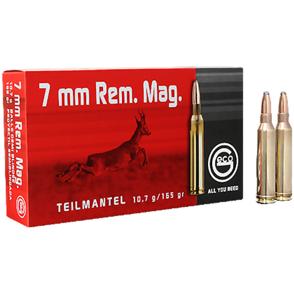 Geco 7mm Rem. Mag. 10,7g Teilmantel