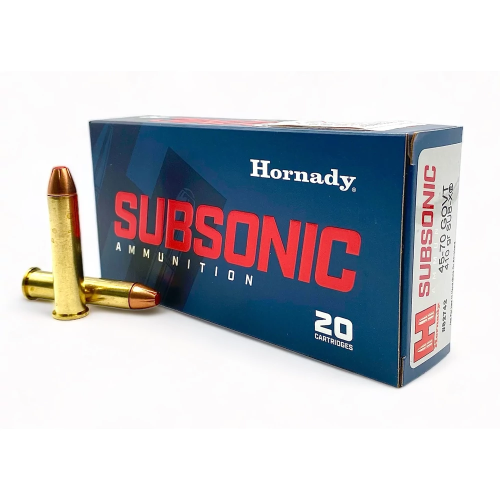 Hornady - 45-70 GOV - Sub-X Subsonic - 410 gr.