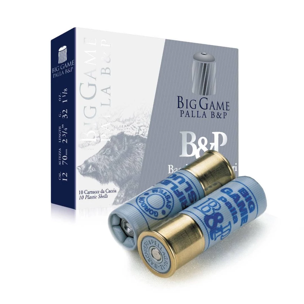 Baschieri &amp; Pellagri 12/70 Big Game Palla 32g Slug