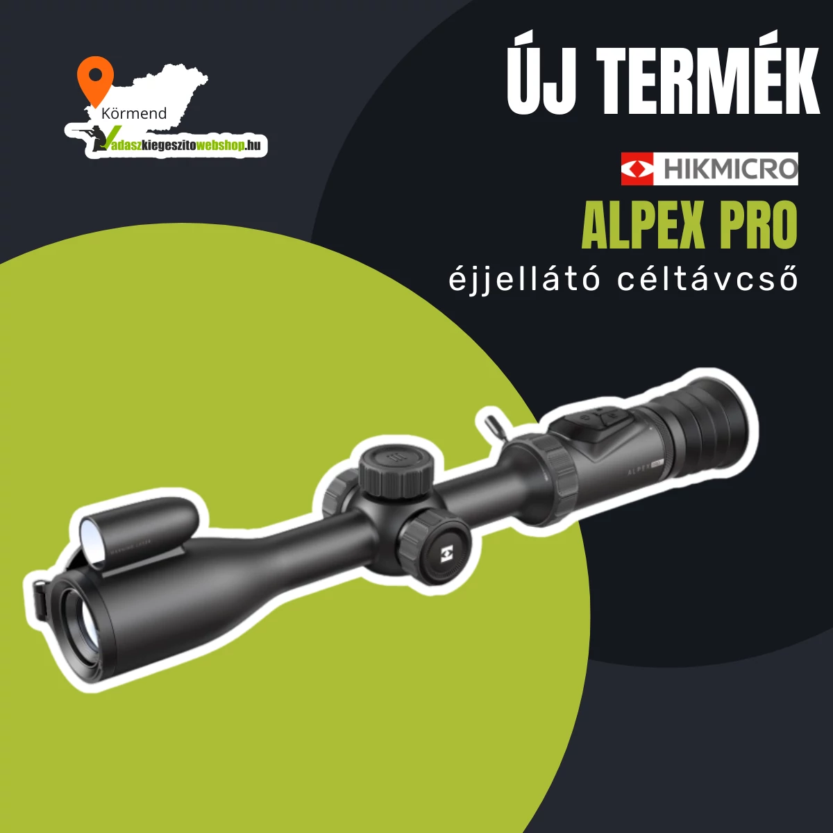 Ez gyönyörű: Hikmicro Alpex Pro