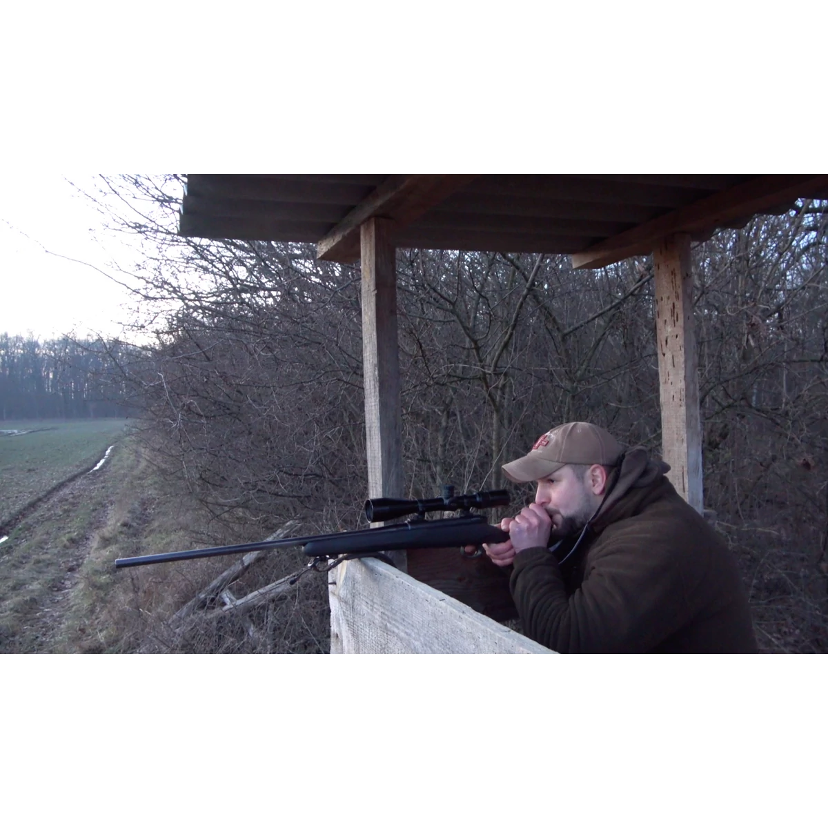 Januári rókavadászat, Nordik Mini csalisppal (HH_Hunting_Hungary)
