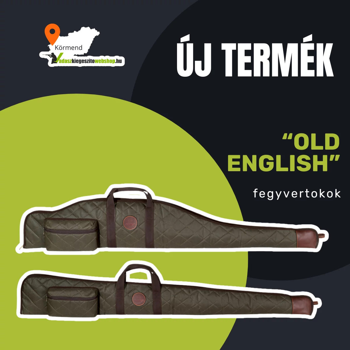 Megérkeztek: Old English fegyvertokok, golyós és sörétes fegyverekhez