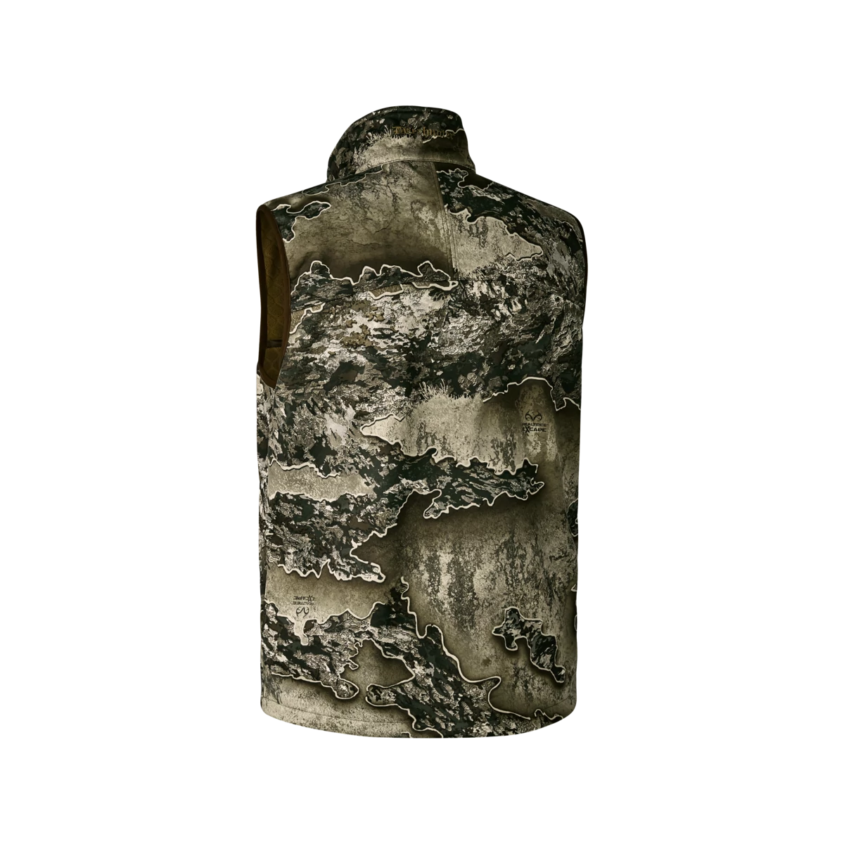 Deerhunter Excape Softshell mellény Realtree camo vadászathoz hátulnézetből