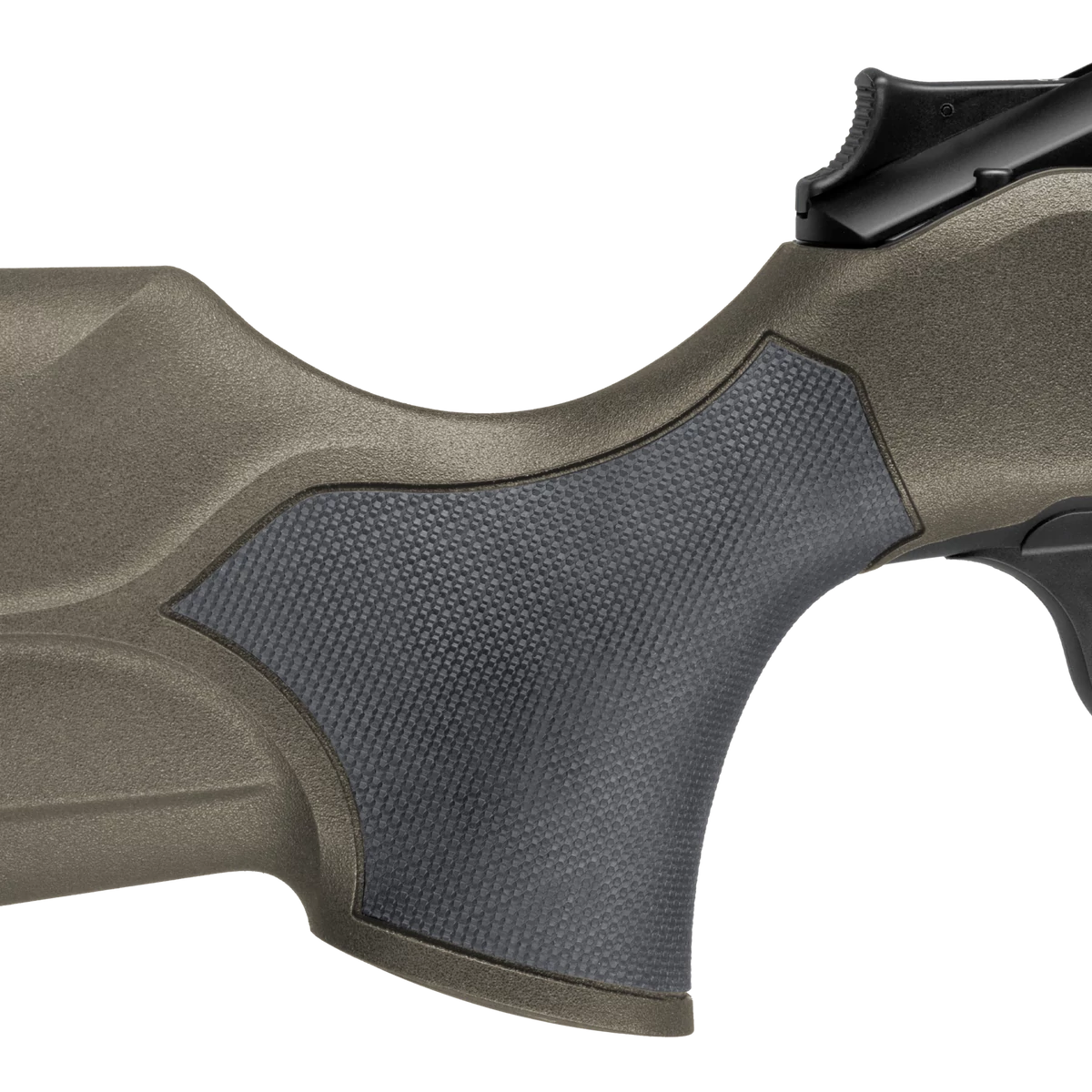 Blaser R8 Professional 2.0 dark olive tus pisztolymarkolat részlet
