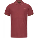 Kép 1/4 - Blaser Classic férfi galléros póló - burgundi