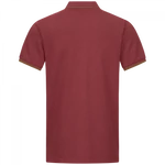 Kép 2/4 - Blaser Classic férfi galléros póló - burgundi