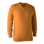Kép 1/3 - Deerhunter Kingston V&quot;-nyakú pulóver orange szín 