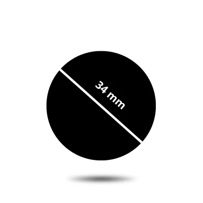 34 mm céltávcső szerelék