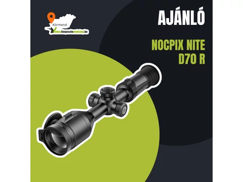 Nocpix Nite D70R éjjellátó céltávcső már rendelhető