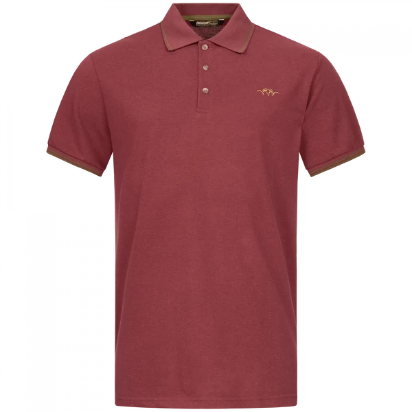 Blaser Classic férfi galléros póló - burgundi