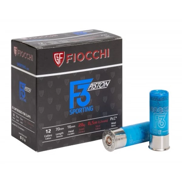 12/70 Fiocchi F3 PISTON 2.2 mm 28g sport lőszer