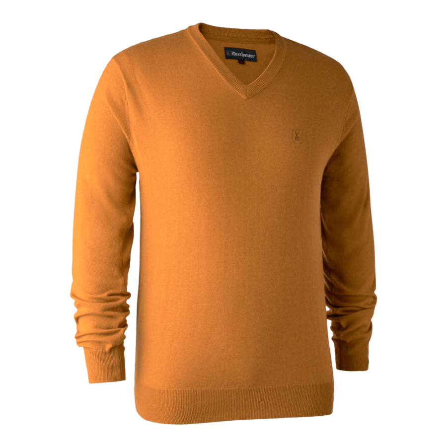 Deerhunter Kingston V&quot;-nyakú pulóver orange szín 