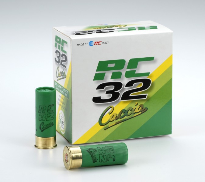 12/70 RC 32 CACCIA RC sörétes lőszer 2,9mm -32g 