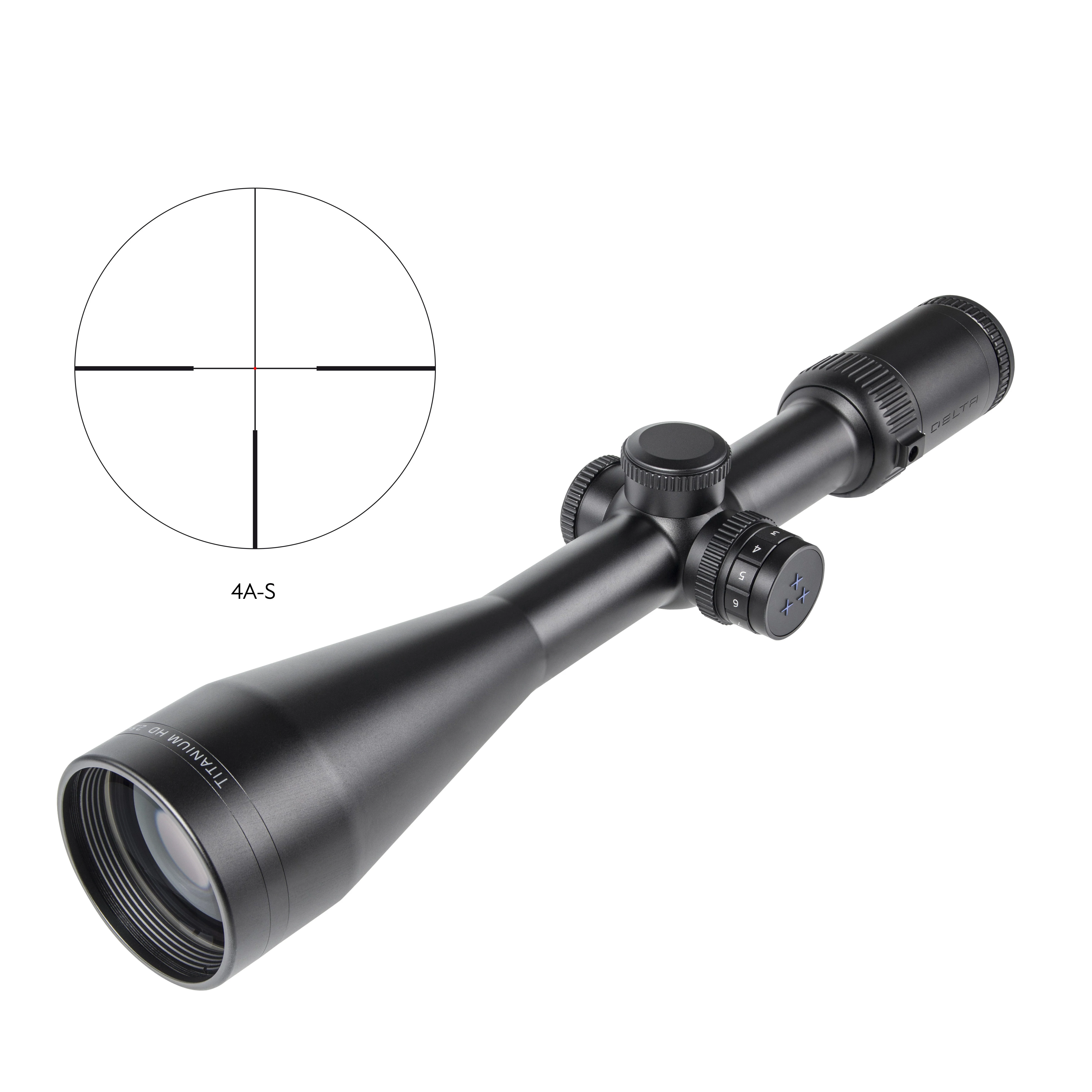 Delta Optical Titanium 2,5-15x56 IR HD (4A) SF parallaxisbeállítással