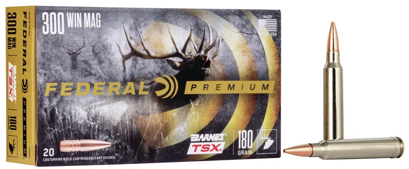 300WM Barnes TSX 180gr 11,7g Federal Premium