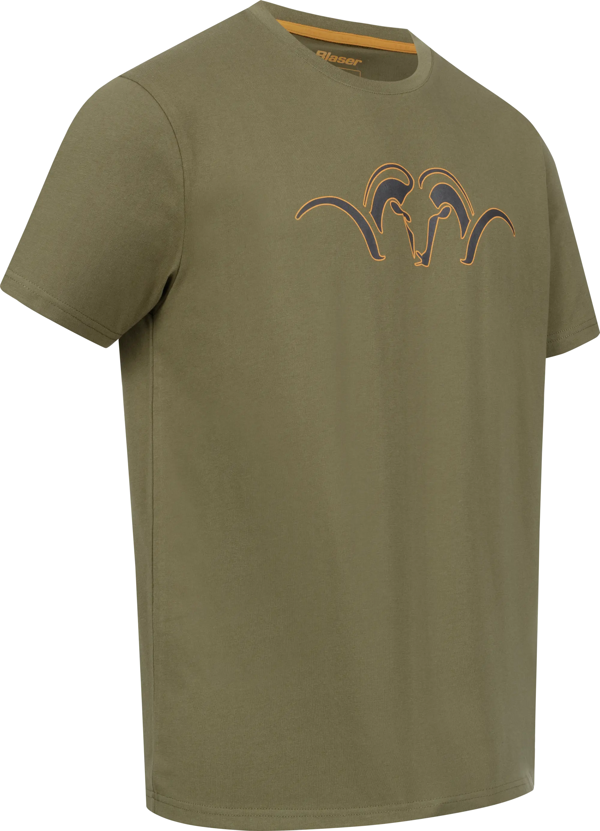 Blaser Argali Outline T 26 póló kaper színben részletfotó