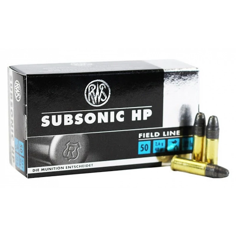 22 LR. RWS SUBSONIC HP 2,6 g.