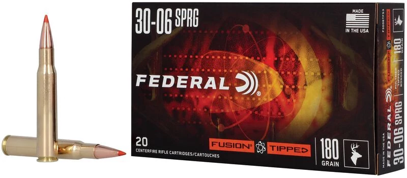 Federal 30-06 Sprg. Fusion Tipped 11,7 g