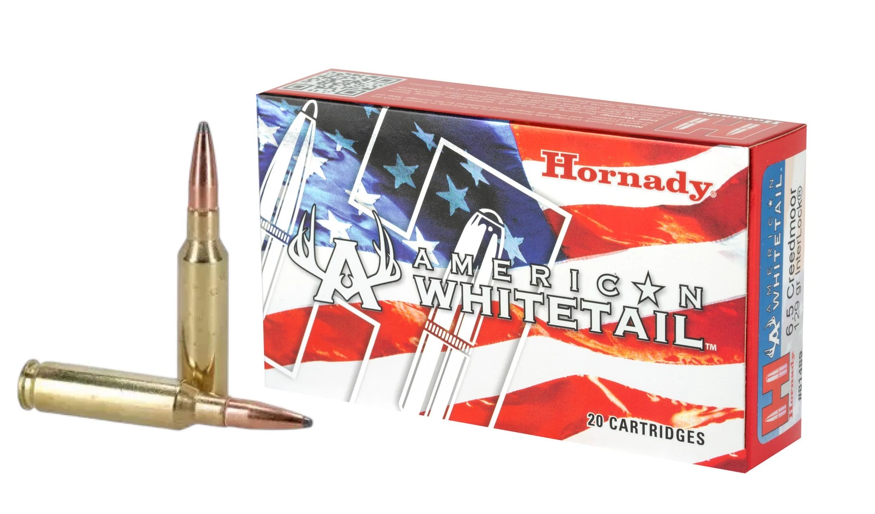 Hornady SP Interlock American Whitetail 6,5 Creedmoor 129gr