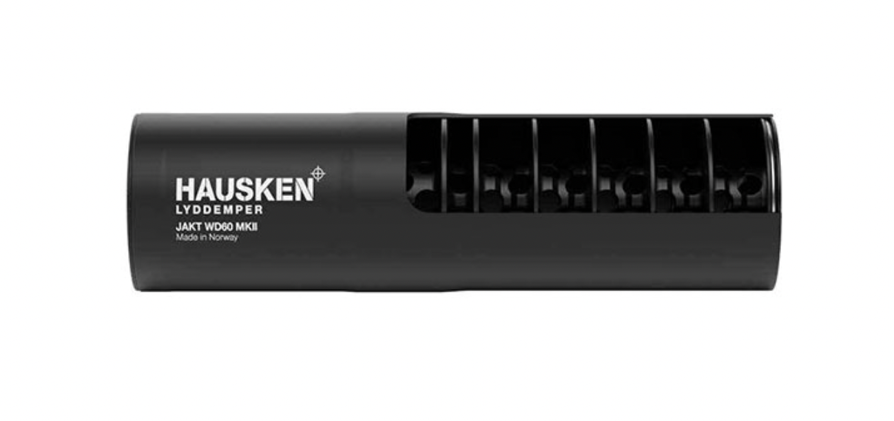 Hausken Jakt Whisper WD60 MKII hangtompító Cal.30/300/308