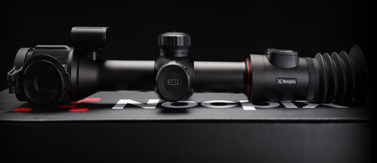 Nocpix Bolt H50R hőkamera céltávcső prémium oldalnézetben