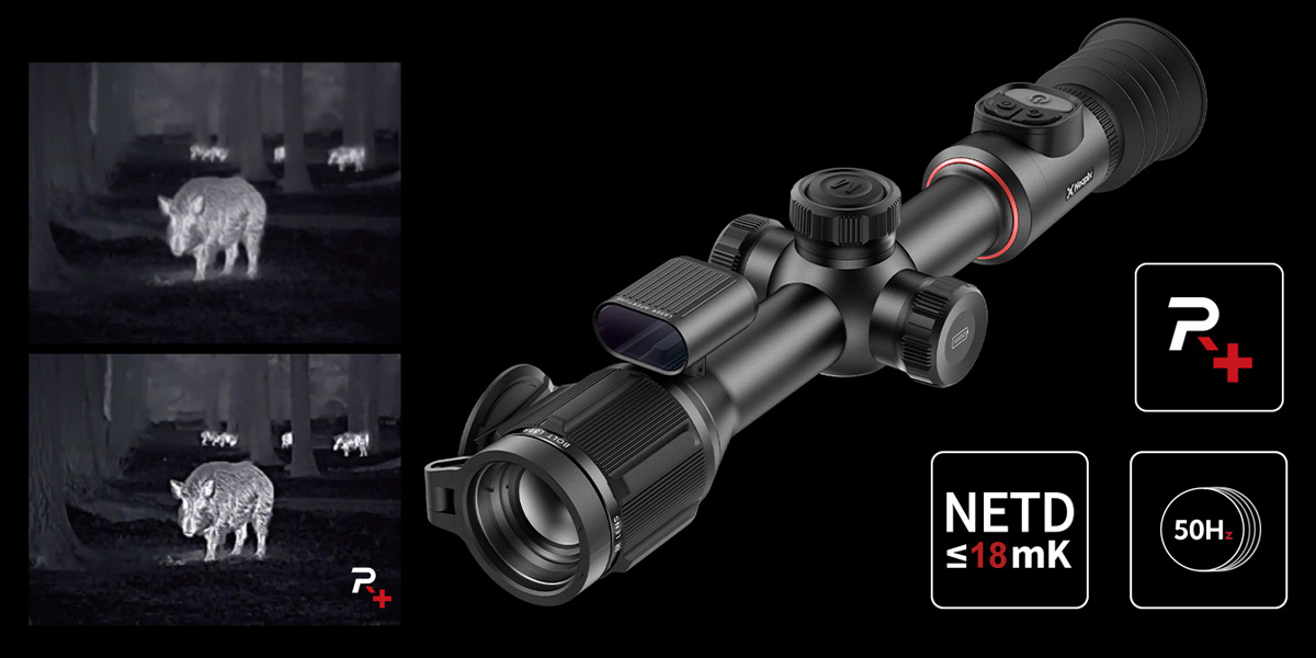 Nocpix Bolt H50R NETD érzékenység és képfrissítés funkciók