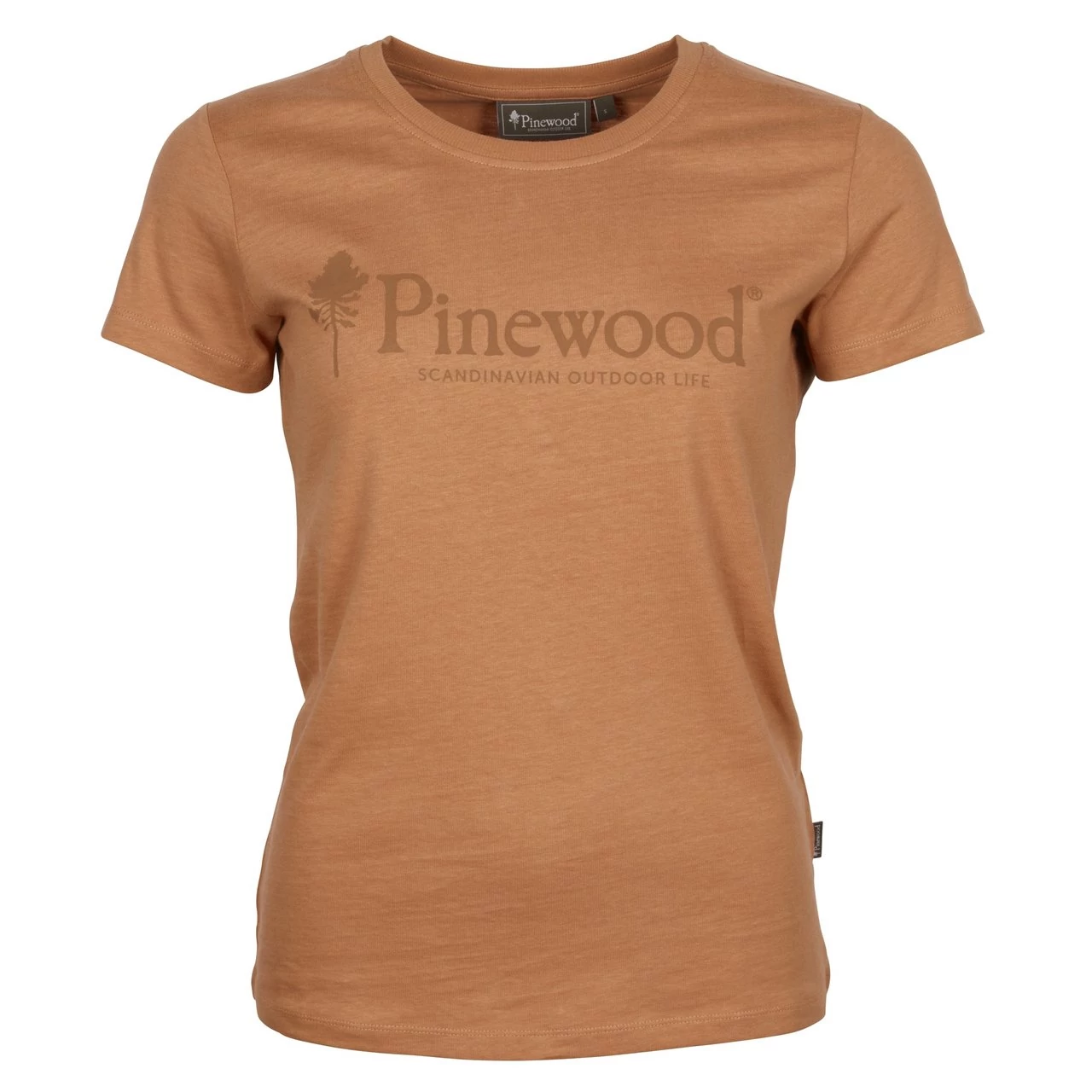 PINEWOOD OUTDOOR LIFE NŐI PÓLÓ - light terracotta 