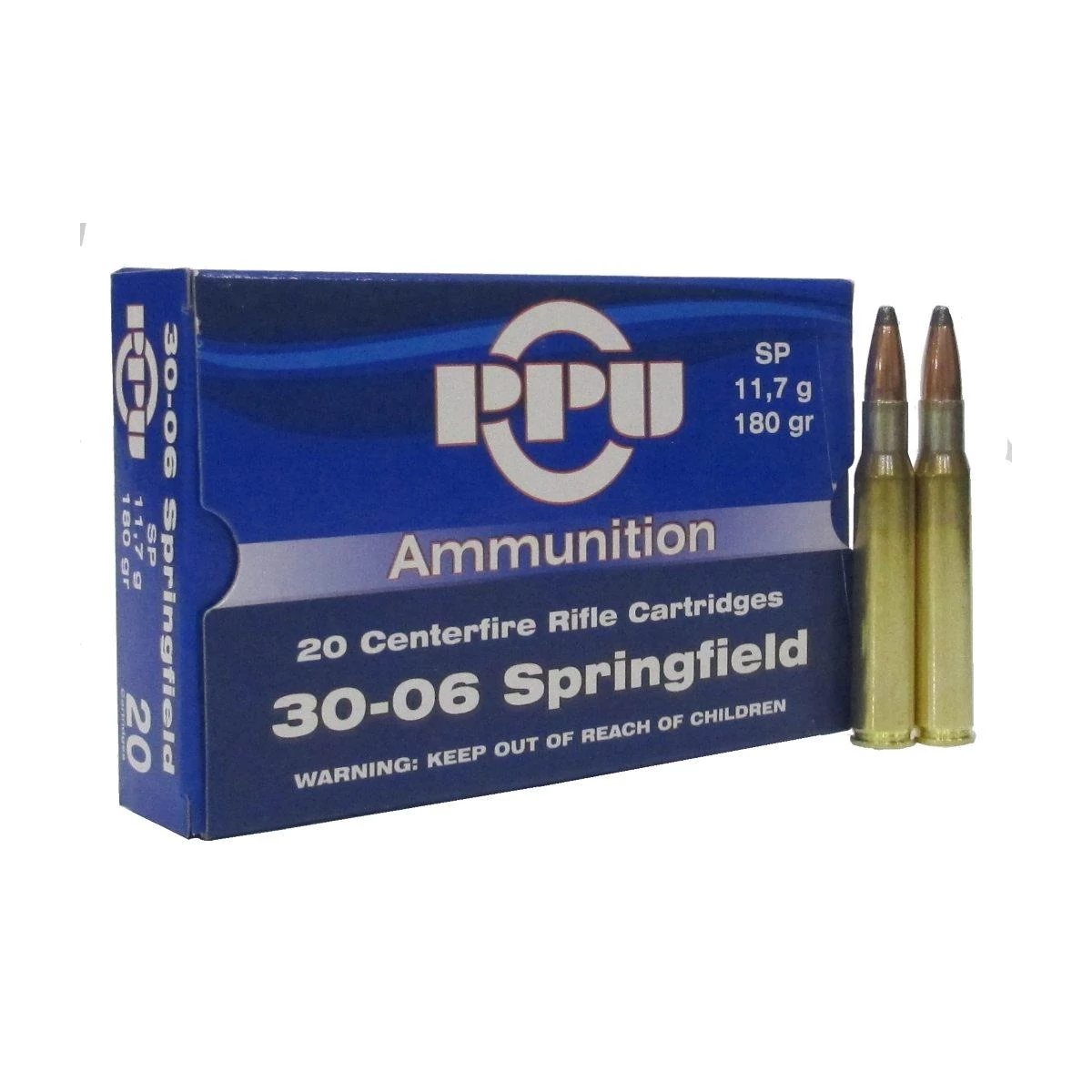 PPU .30-06 Sprgf. / 11,7 g - 180 grs / TM - SP